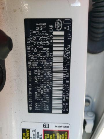 2011 Toyota Corolla Matrix VIN: 2T1KU4EE7BC683221 Lot: 48097764