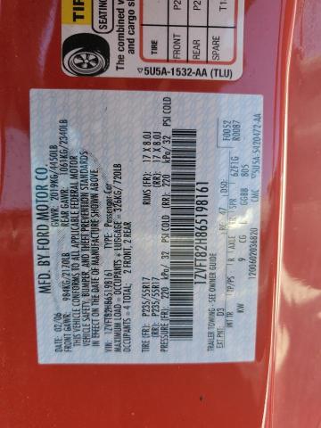 2006 Ford Mustang Gt VIN: 1ZVFT82H865198161 Lot: 61080934