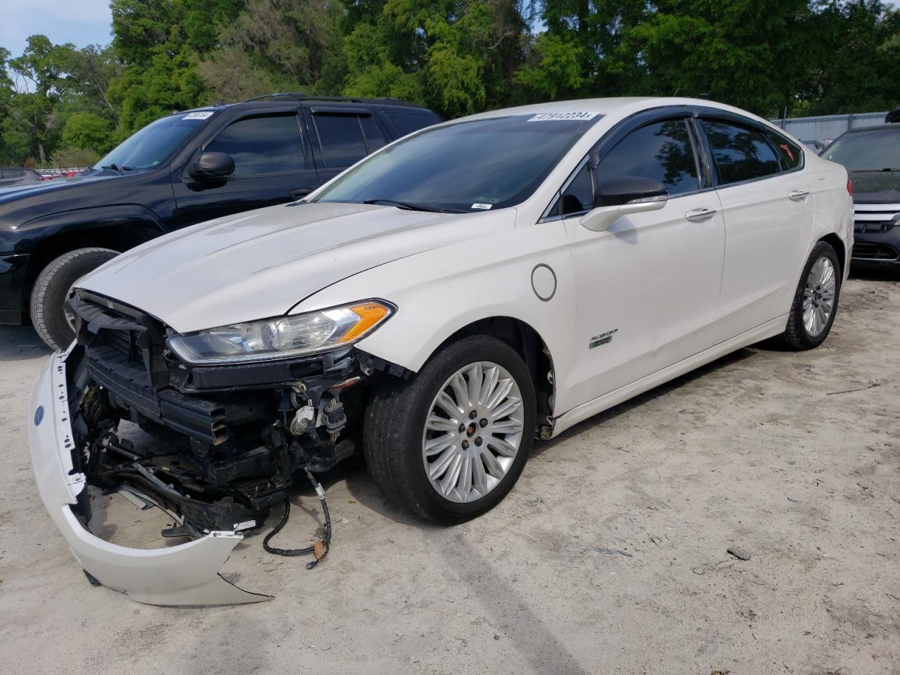 3FA6P0SU7ER265386 2014 Ford Fusion Titanium Phev