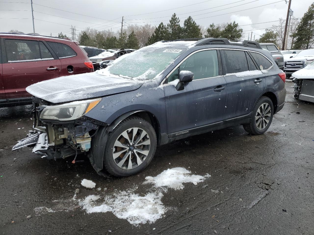 4S4BSAJC2F3345972 2015 Subaru Outback 2.5I Limited