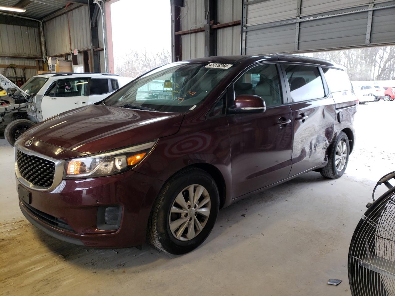 Lot #2452855467 2017 KIA SEDONA LX