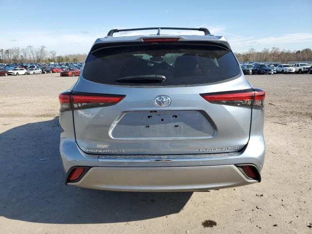 VIN 5TDFZRBH7MS126849 2021 Toyota Highlander, Platinum no.6