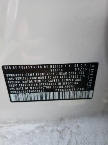 2015 VOLKSWAGEN GOLF SPORT - 3VWCA7AU2FM520501