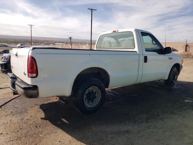 FORD F250 SUPER 2001 white  gas 1FTNF20L71EB58401 photo #4