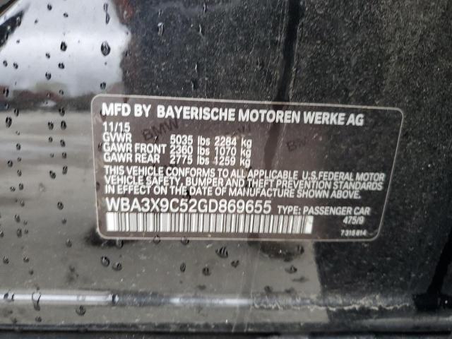 2016 BMW 335 XIGT WBA3X9C52GD869655