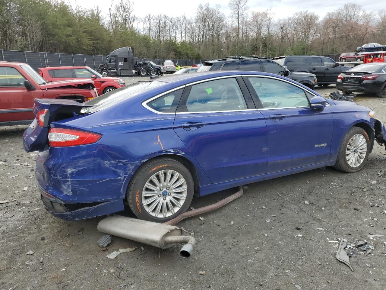 3FA6P0LU7DR355165 2013 Ford Fusion Se Hybrid