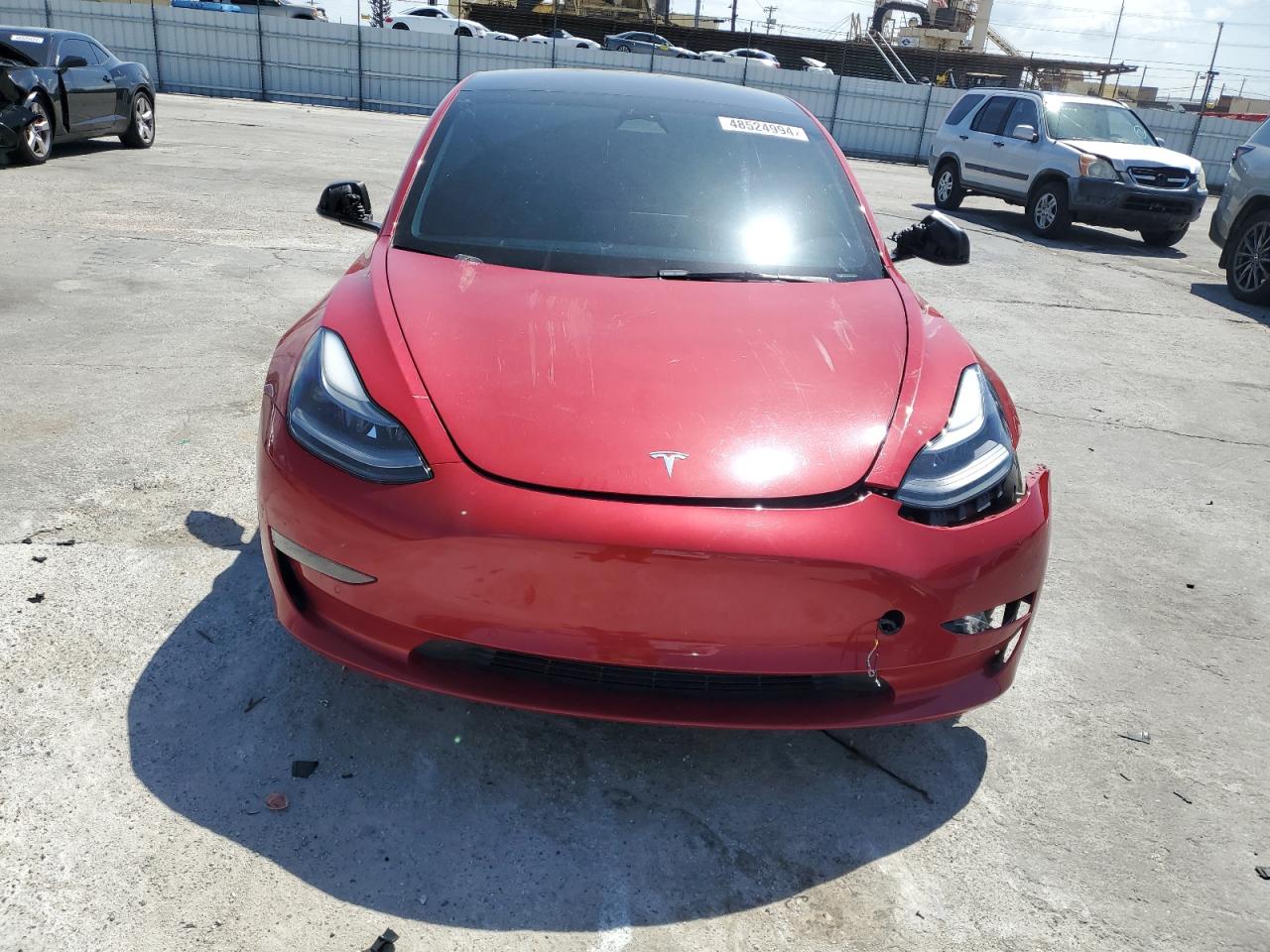 2022 Tesla Model 3 vin: 5YJ3E1EC9NF202108