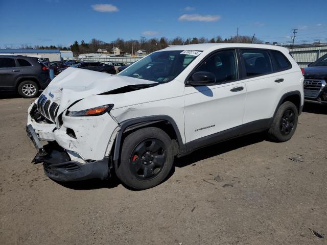 Lot #2457439281 2015 JEEP CHEROKEE S salvage car