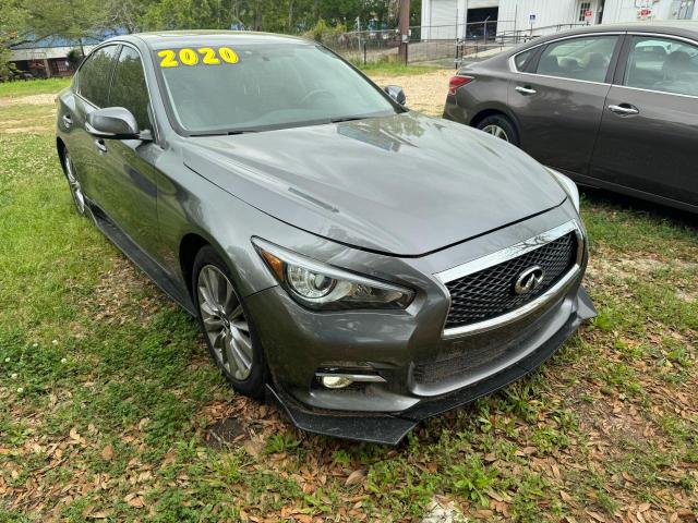 Lot #2428584537 2020 INFINITI Q50 PURE salvage car