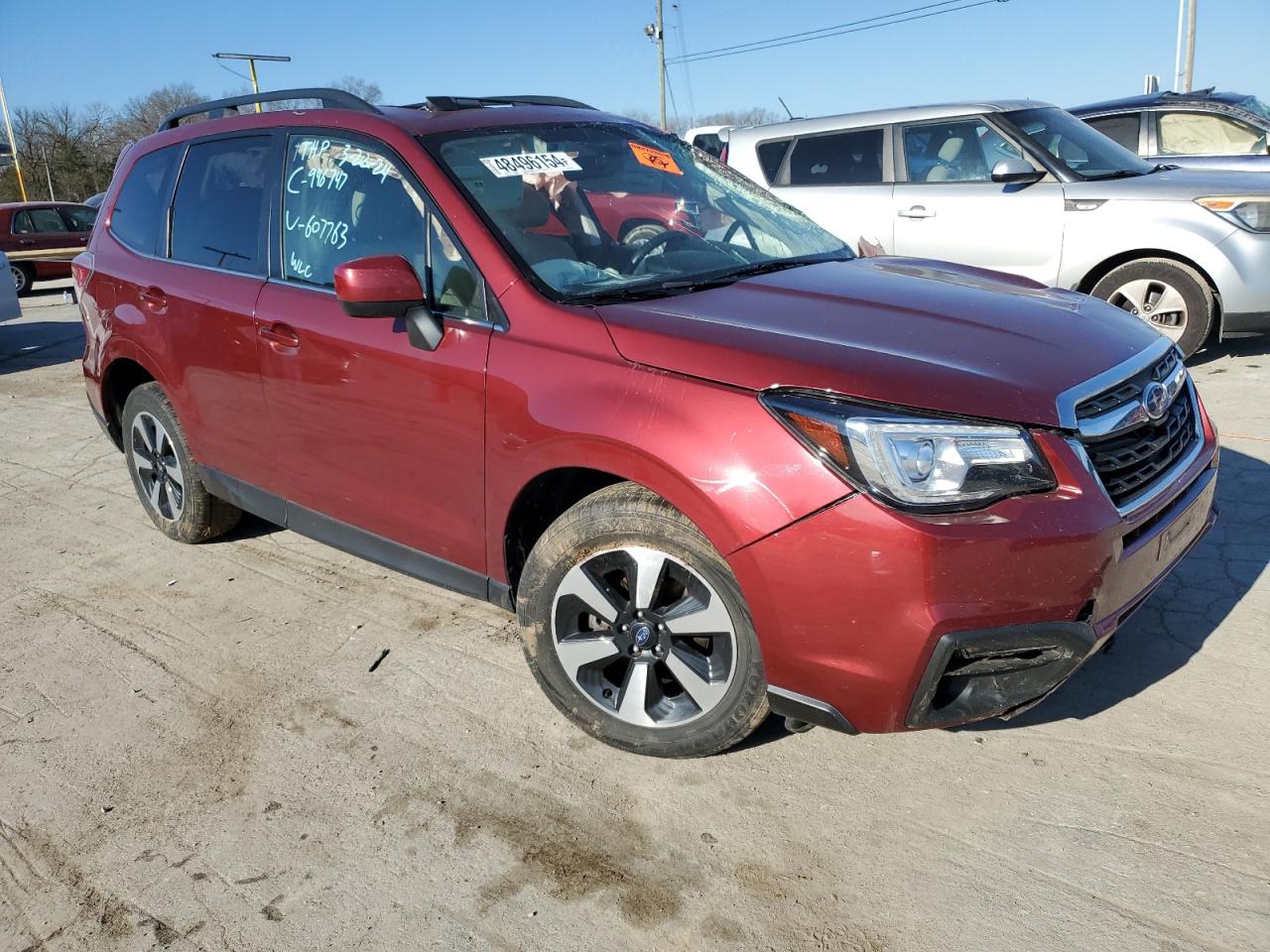 2018 Subaru Forester 2.5I Limited vin: JF2SJARCXJH607763