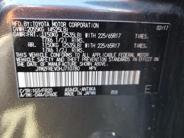 2017 TOYOTA RAV4 LE - JTMZFREV0HJ710780