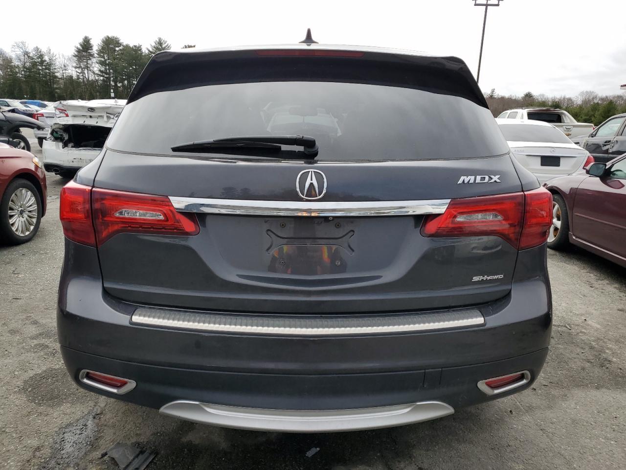 5FRYD4H4XEB003422 2014 Acura Mdx Technology