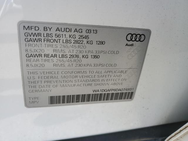 VIN WA1DGAFP6DA074931 2013 Audi Q5, Premium Plus no.13