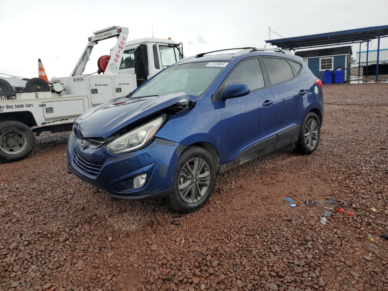 KM8JU3AG4EU895994 2014 Hyundai Tucson Gls