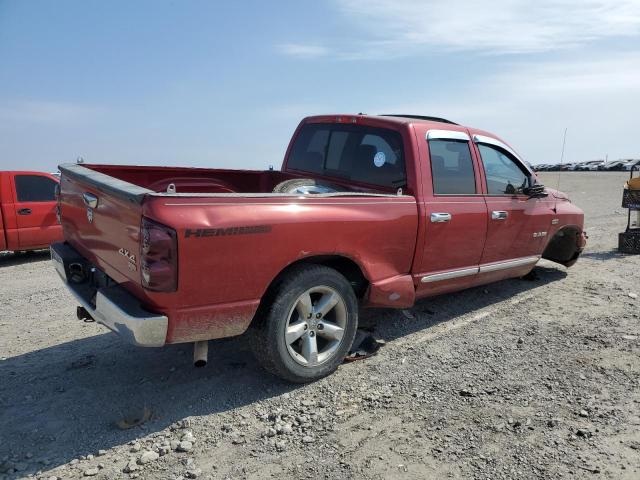 DODGE RAM 1500 S 2008 red crew pic gas 1D7HU18258S521644 photo #4