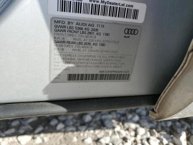 VIN WA1CFAFP0EA061429 2014 Audi Q5, Premium no.12