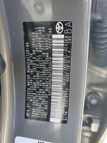 2019 TOYOTA COROLLA L - 5YFBURHE9KP880478