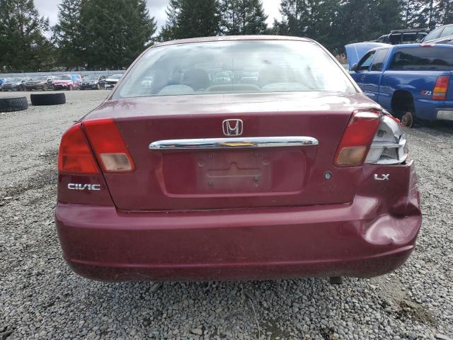 2002 Honda Civic Lx VIN: 2HGES16582H502912 Lot: 47835464