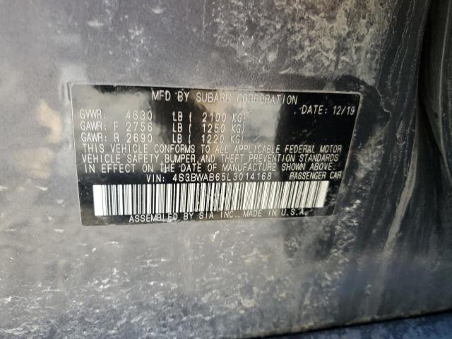 4S3BWAB65L3014168 Subaru Legacy  12