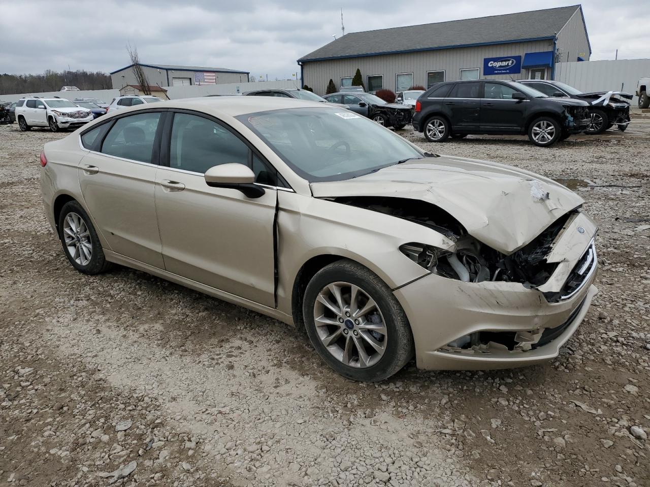 2017 Ford Fusion Se vin: 3FA6P0H7XHR326560