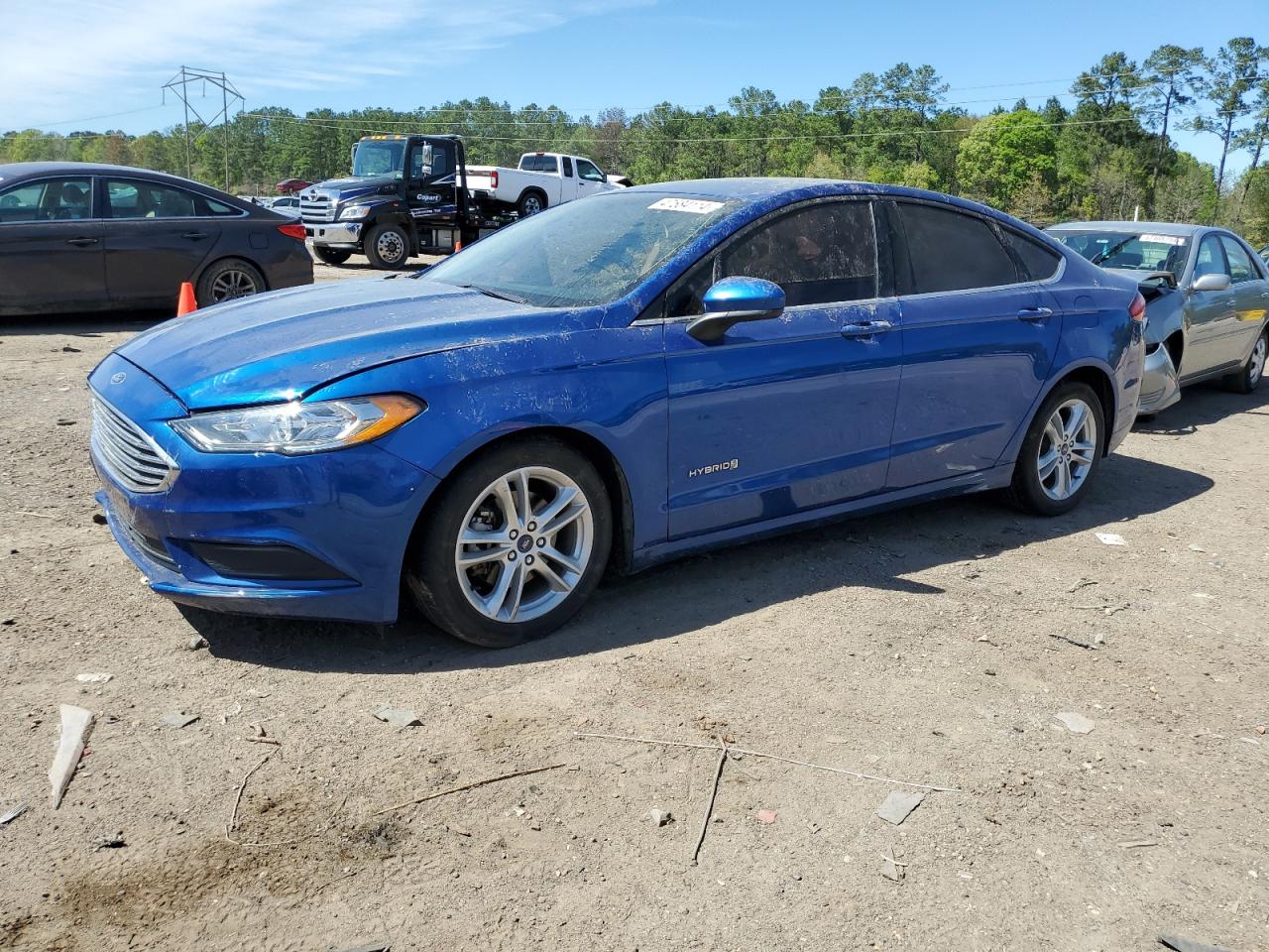 3FA6P0LU1JR269037 2018 Ford Fusion Se Hybrid