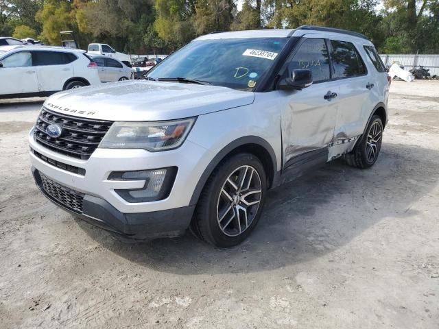 Lot #2524372040 2016 FORD EXPLORER S salvage car
