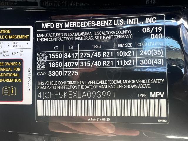 2020 Mercedes-Benz Gls 450 4Matic VIN: 4JGFF5KEXLA093991 Lot: 47427274