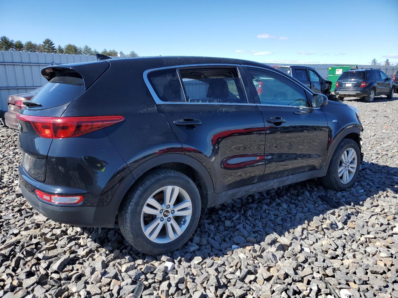 2018 Kia Sportage Lx vin: KNDPMCAC1J7486985