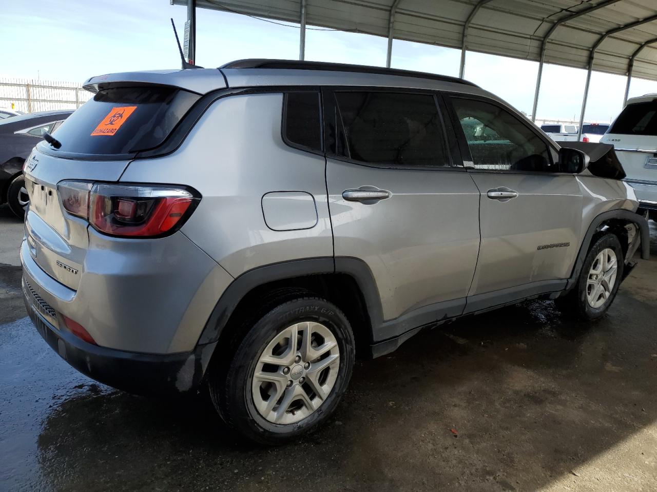 2018 Jeep Compass Sport vin: 3C4NJCAB3JT287004