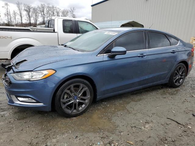 Lot #2441092082 2018 FORD FUSION SE salvage car