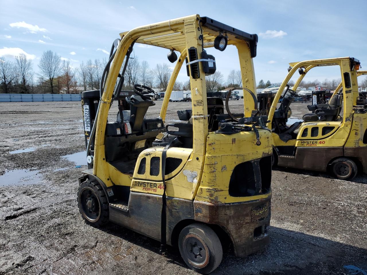 Lot #3242791960 2008 HYST FORKLIFT