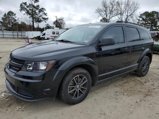 Lot #2516939573 2018 DODGE JOURNEY SE salvage car