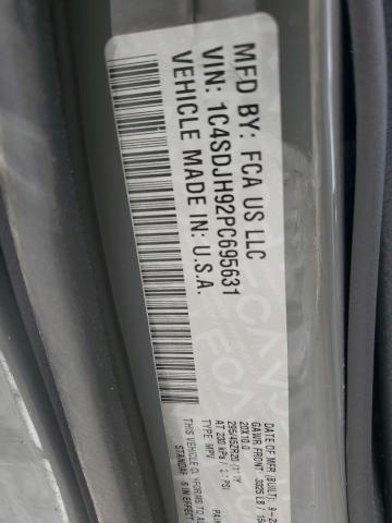 VIN 1C4SDJH92PC695631 2023 Dodge Durango, Srt Hellcat no.12