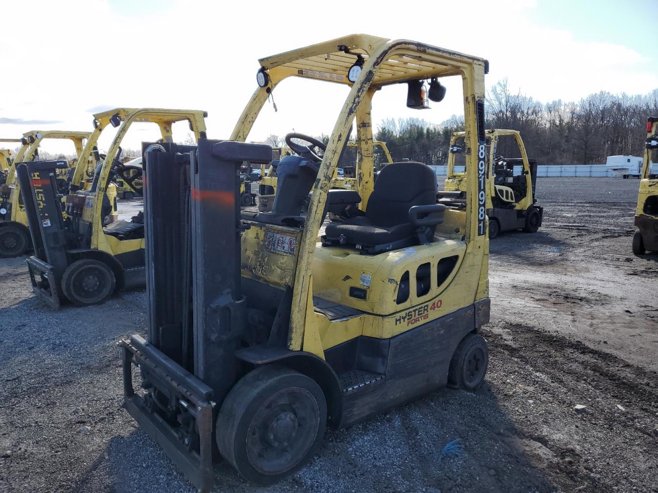 Lot #3242791964 2008 HYST FORKLIFT