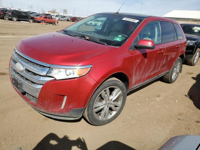 Lot #2429335527 2012 FORD EDGE SEL salvage car