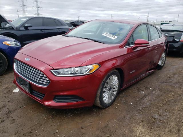 Lot #2452800491 2016 FORD FUSION SE salvage car