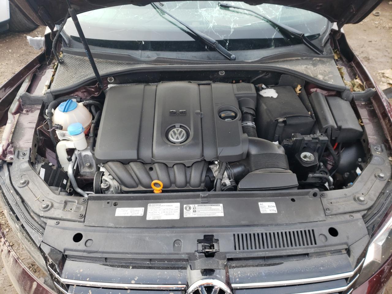 1VWBP7A36DC118240 2013 Volkswagen Passat Se