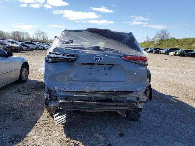 VIN 5TDABRCH3PS592246 2023 Toyota Highlander, Hybri... no.6