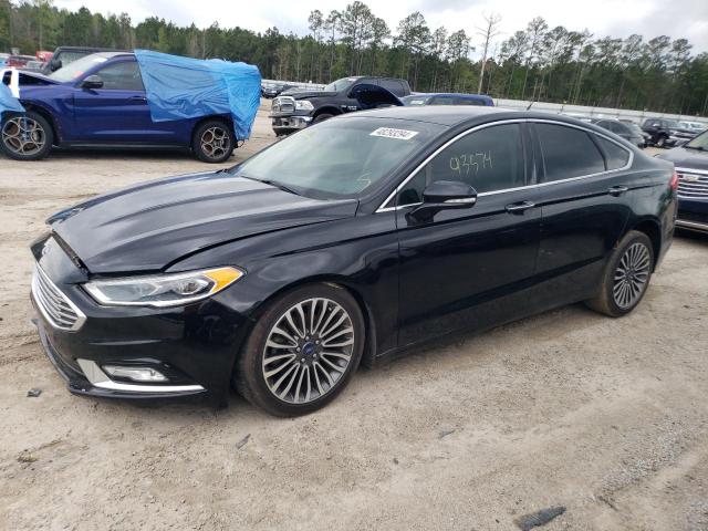 Lot #2475846119 2017 FORD FUSION SE salvage car