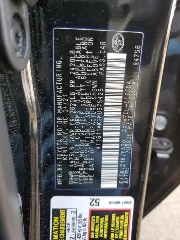 VIN 4T1G11AK3MU575429 2021 Toyota Camry, SE no.12