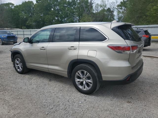 VIN 5TDKKRFH1ES026891 2014 Toyota Highlander, Xle no.2