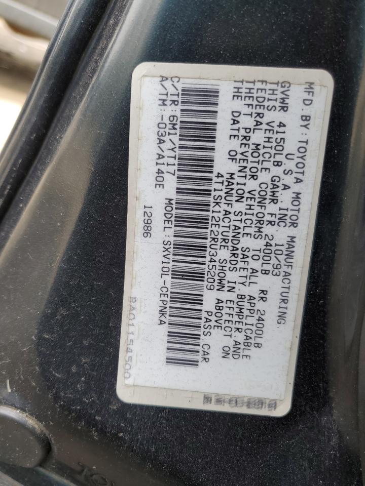 4T1SK12E2RU345209 1994 Toyota Camry Le