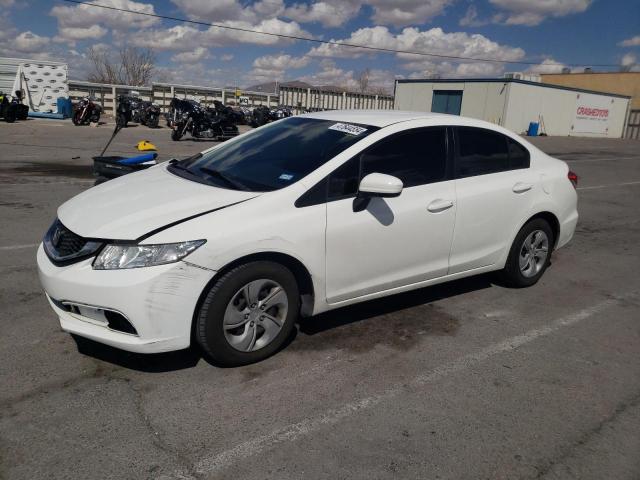 Lot #2421500017 2015 HONDA CIVIC LX salvage car