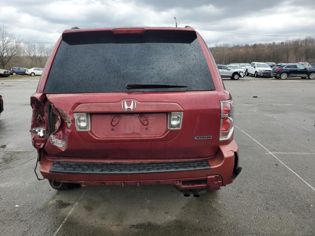 2HKYF18466H508578 2006 Honda Pilot Ex