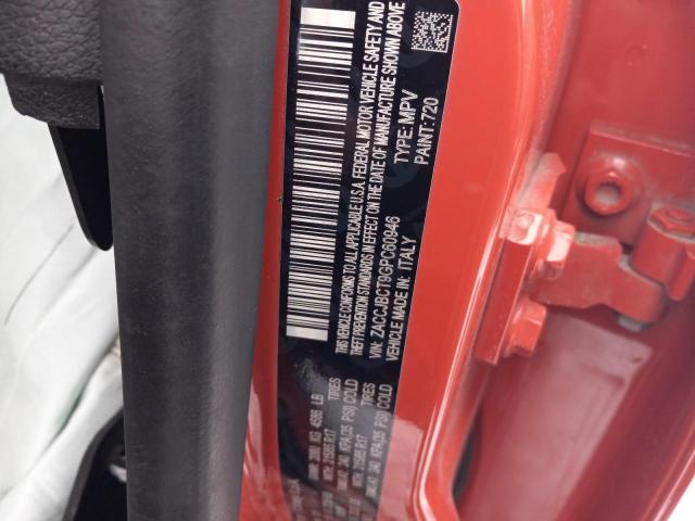 2016 JEEP RENEGADE T - ZACCJBCT9GPC60946