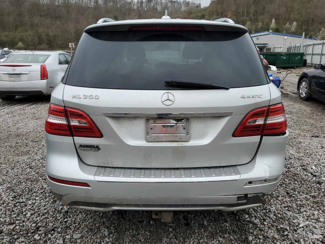 4JGDA5HB0CA004061 2012 Mercedes-Benz Ml 350 4Matic