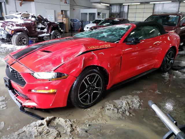 Lot #2471582035 2021 FORD MUSTANG salvage car
