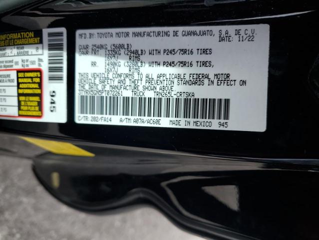 2023 TOYOTA TACOMA ACC - 3TYRX5GN5PT072261