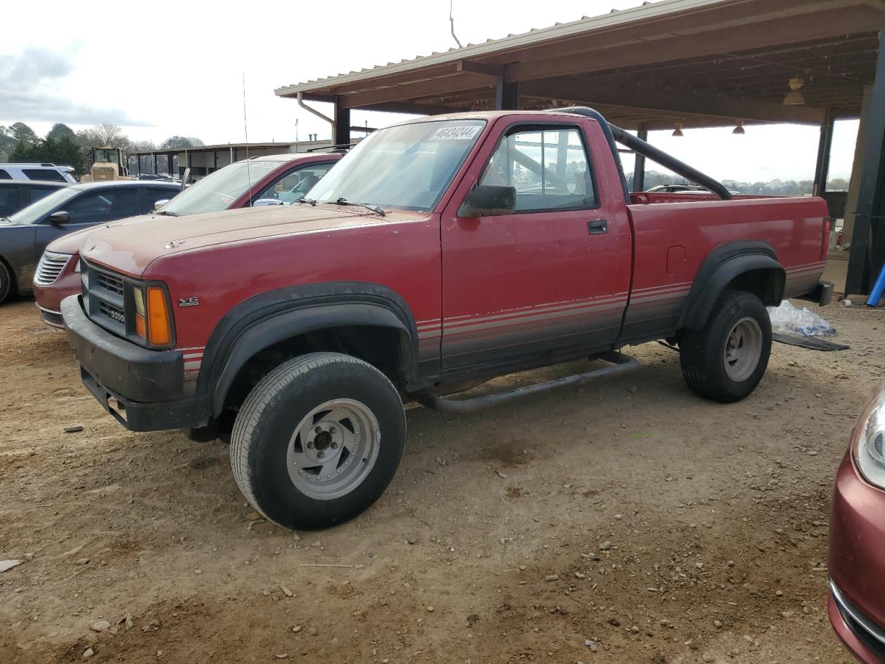 1B7GG66X4KS113961 1989 Dodge Dakota Sport