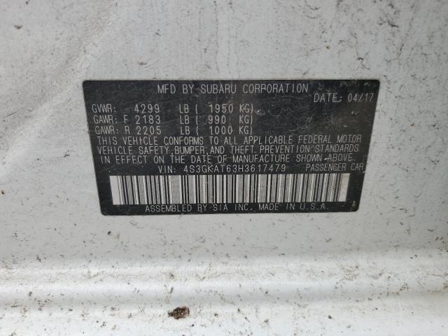 2017 SUBARU IMPREZA LI - 4S3GKAT63H3617479